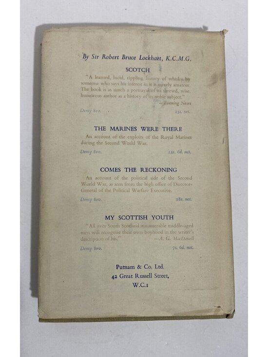 My Europe Sir R.H. Bruce Lockhart Putnam 1952 Hardcover Soviet Union - Picture 2 of 10